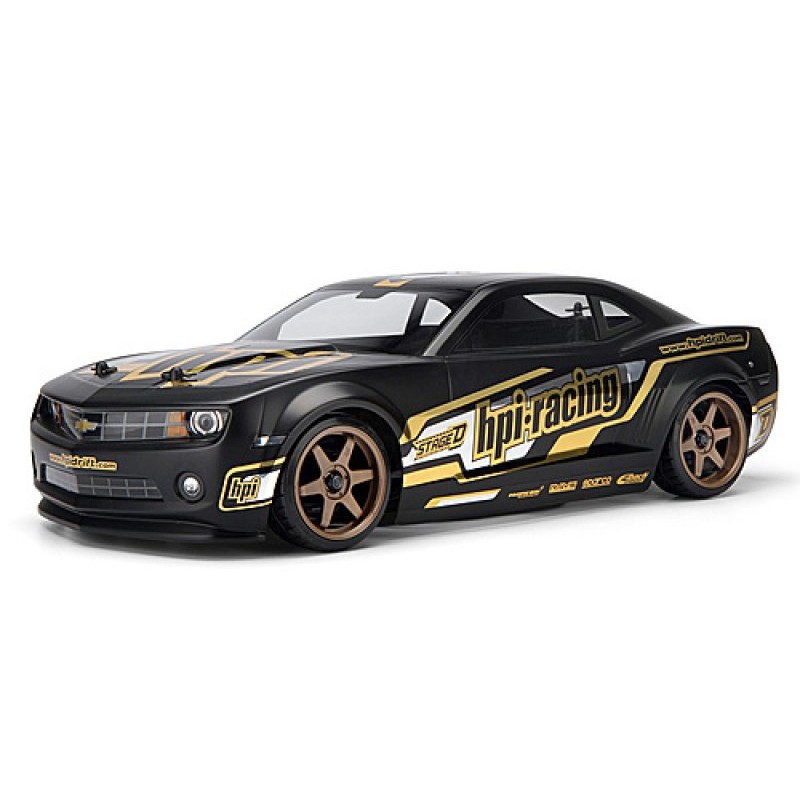 HPI RACING 2010 CHEVROLETR CAMARO BODY (MATTE BLACK/200mm)