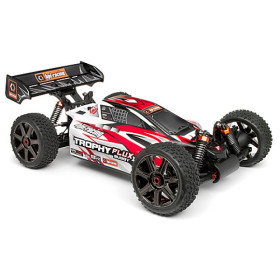 HPI RACING Clear Trophy Buggy Flux Bodyshell w/Window Masks and Decals