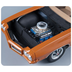 MPC Model plastikowy - 1972 Pontiac GTO 1/25