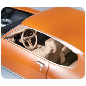 MPC Model plastikowy - 1972 Pontiac GTO 1/25