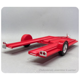 MPC Model plastikowy - 1976 Chevy Caprice z przyczepą 1/25