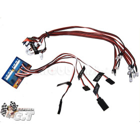 G.T. POWER Aktywny zestaw świateł (oświetlenie) / Smart LED 12x System II - WYCOFANO