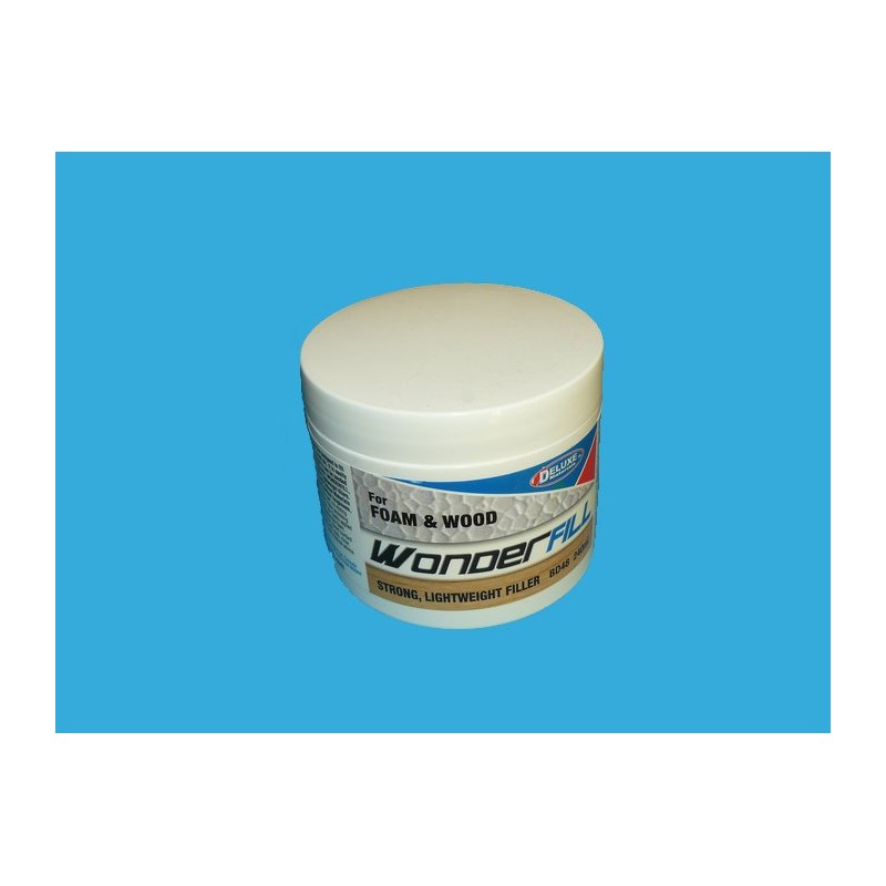 DELUXE MATERIALS Wonder Fill - szpachlówka do pianek i drewna - lekka biała 240ml