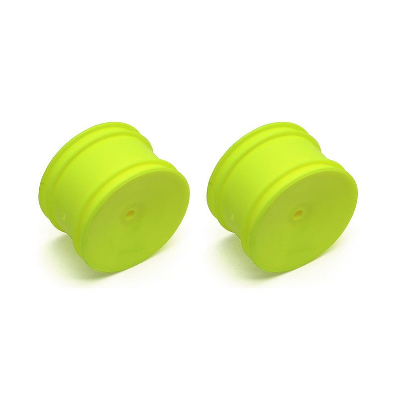 TEAM ASSOCIATED  BUGGY REAR WHEEL HEX, YELLOW