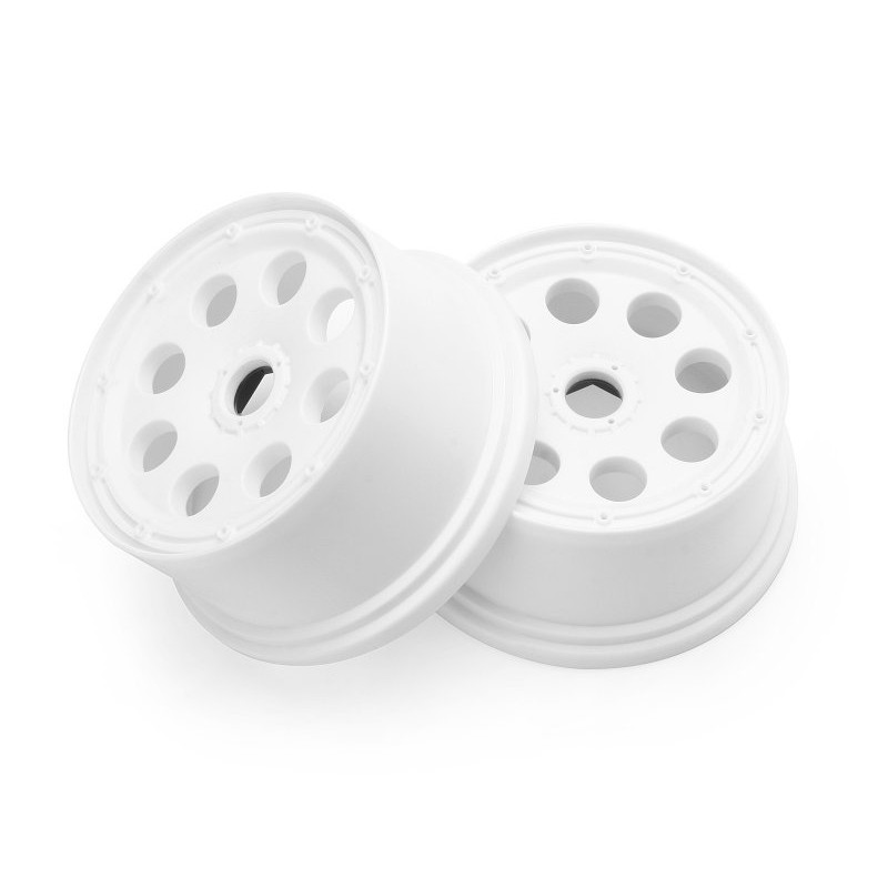 HPI RACING OUTLAW WHEEL WHITE (120x65mm/-10mm OFFSET/2pcs)