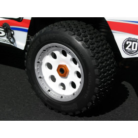 HPI RACING OUTLAW WHEEL WHITE (120x65mm/-10mm OFFSET/2pcs)