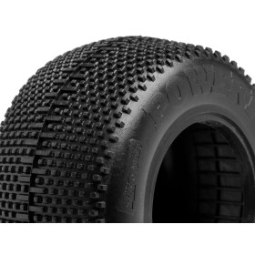 HPI RACING HB POWERPIN 2.2 inch MT TIRE (WHITE/2pcs)