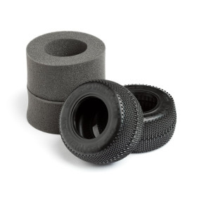 HPI RACING HB POWERPIN 2.2 inch MT TIRE (WHITE/2pcs)