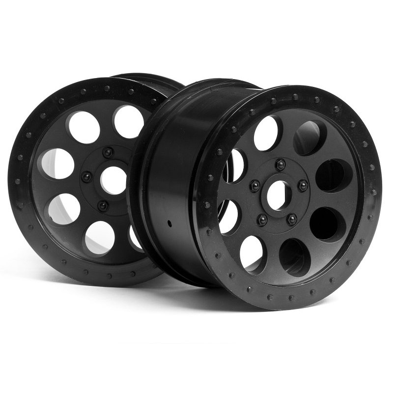 HPI RACING MAG-8 WHEEL BLACK (83X56mm/2pcs)