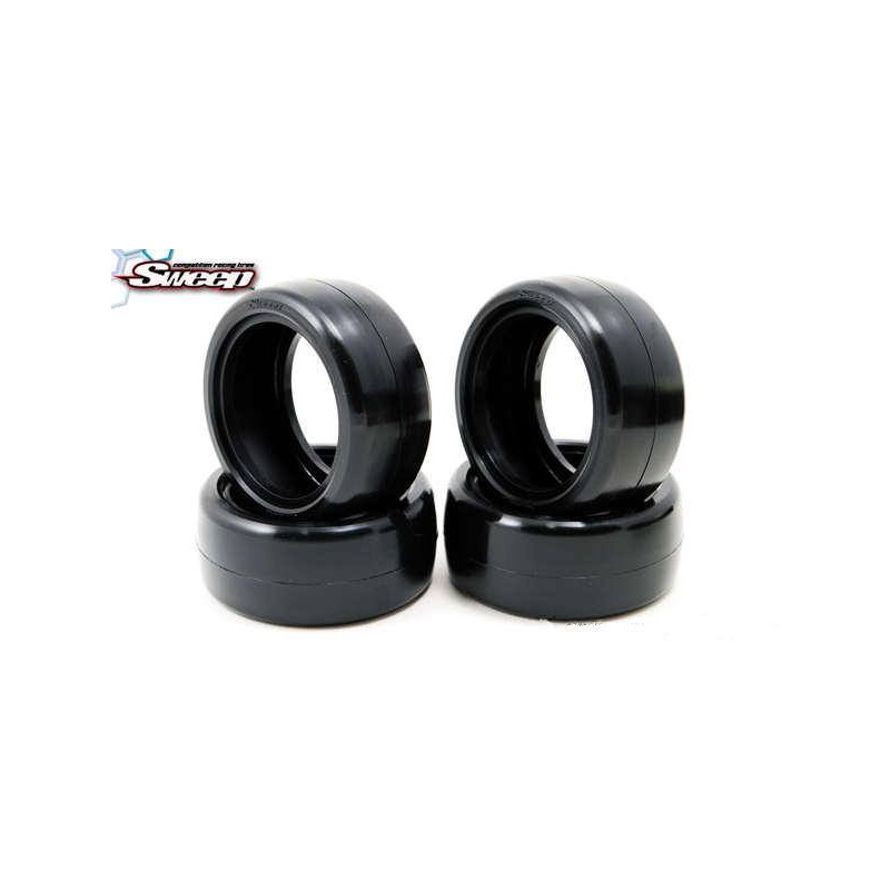 MUCHMORE USA Touring Car Rubber Tire 24mm 36deg 4pcs
