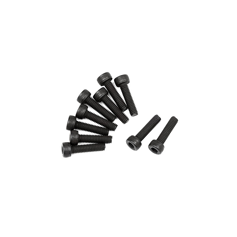 HPI RACING CAP HEAD SCREW M2.5x10mm (10pcs)