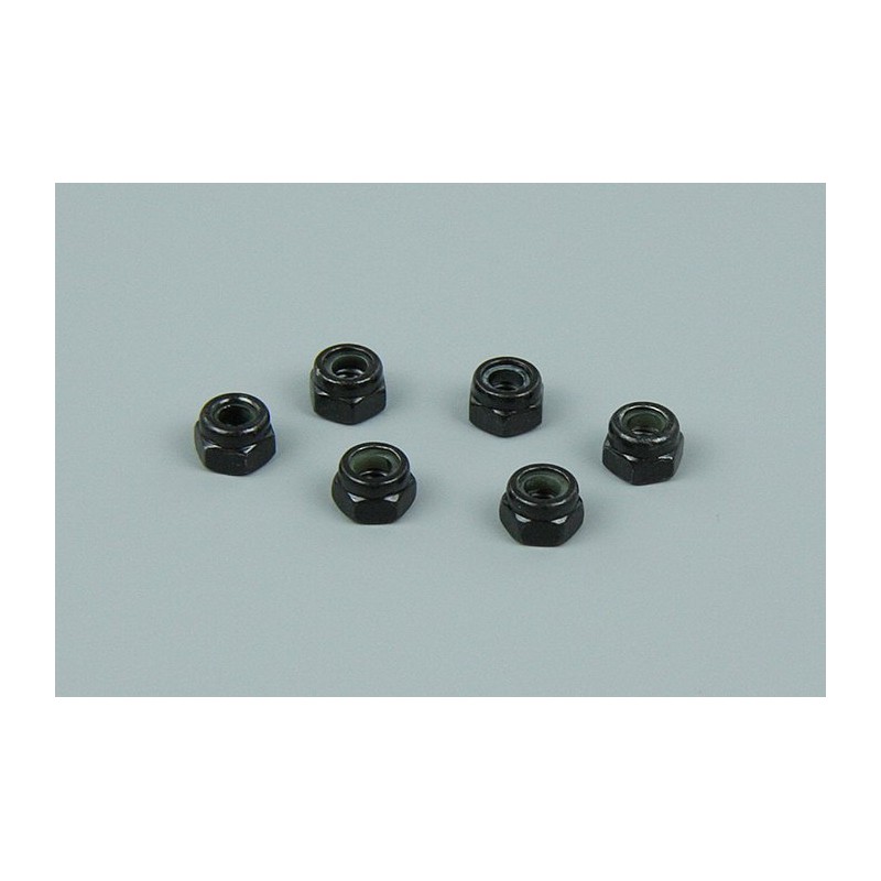 BSD RACING Nakrętki samohamowne M4 (6szt.)