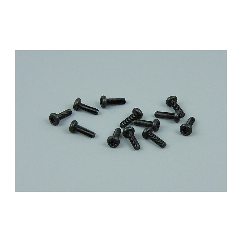 BSD RACING Śruby 3 x 10mm 12szt.