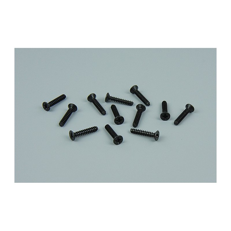BSD RACING Wkręty 3 x 16mm 12szt.