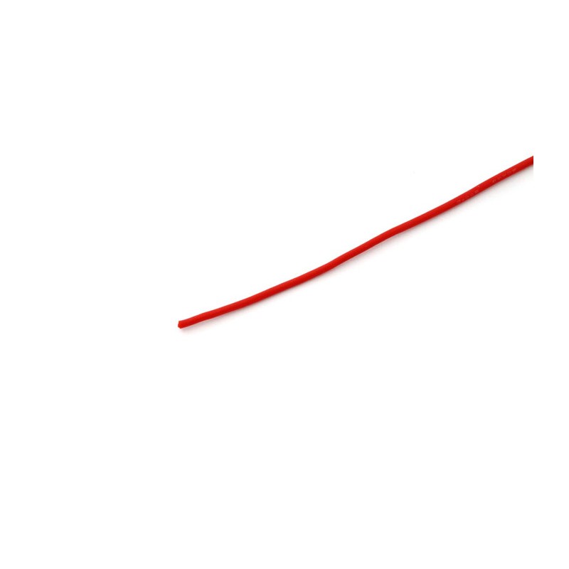 MSP Przewód silikonowy 1,0mm² 17AWG (czerwony) 1mb