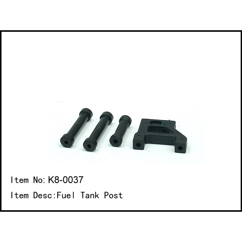 CASTER RACING Fuel tank post