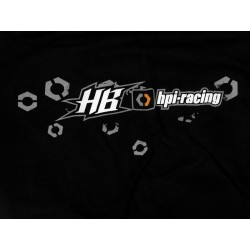 HPI RACING Bluza HB RACE HOODIE (BLACK/ADULT XX-LARGE)