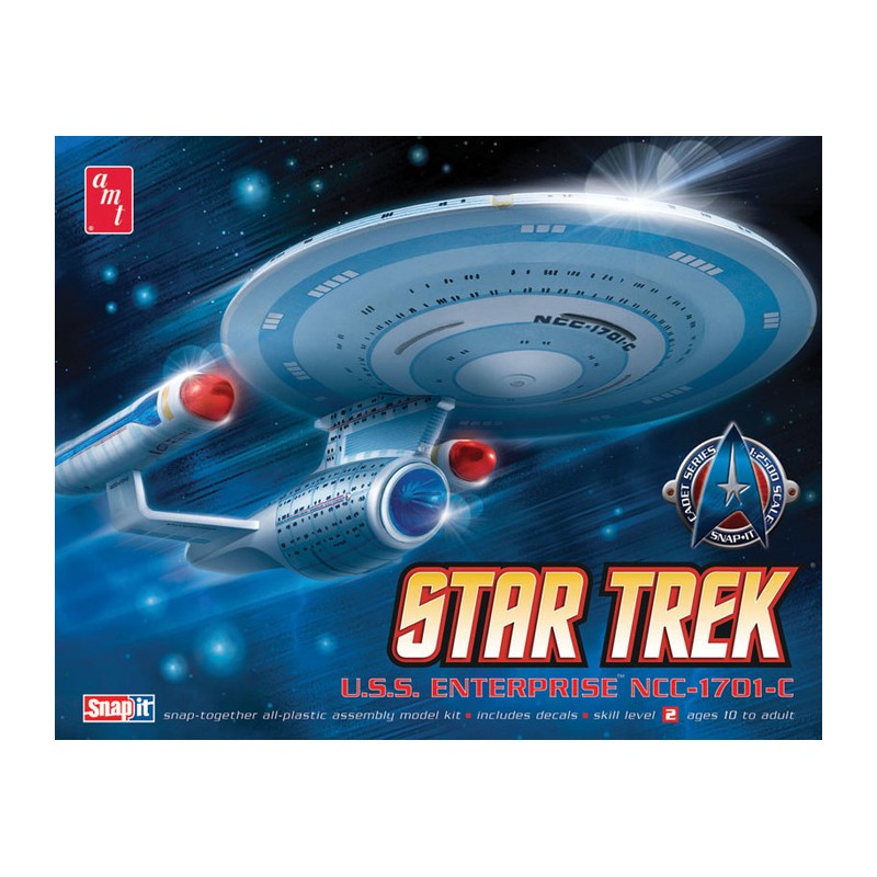 AMT Model plastikowy - Star Trek Enterprise 1701-C 1/2500