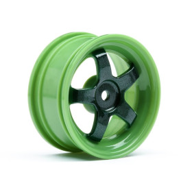 HPI RACING WORK MEISTER S1 WHEEL GREEN 26MM (0MM OS/2PCS)