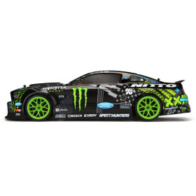 HPI RACING 2013 FORD MUSTANG VAUGHN/MONSTER/NITTO PAINTED BODY (200MM)