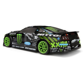 HPI RACING 2013 FORD MUSTANG VAUGHN/MONSTER/NITTO PAINTED BODY (200MM)