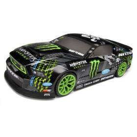 HPI RACING 2013 FORD MUSTANG VAUGHN/MONSTER/NITTO PAINTED BODY (200MM)