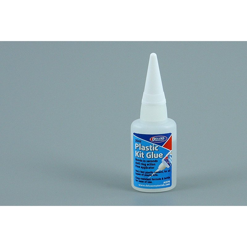 DELUXE MATERIALS Plastic Kit Glue 10-20s, 20ml - gęsty