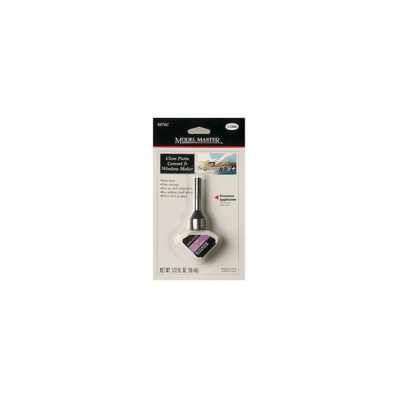 MODEL MASTER Klej do plastiku z igłą (do bezbarwnego plastiku) 15ml