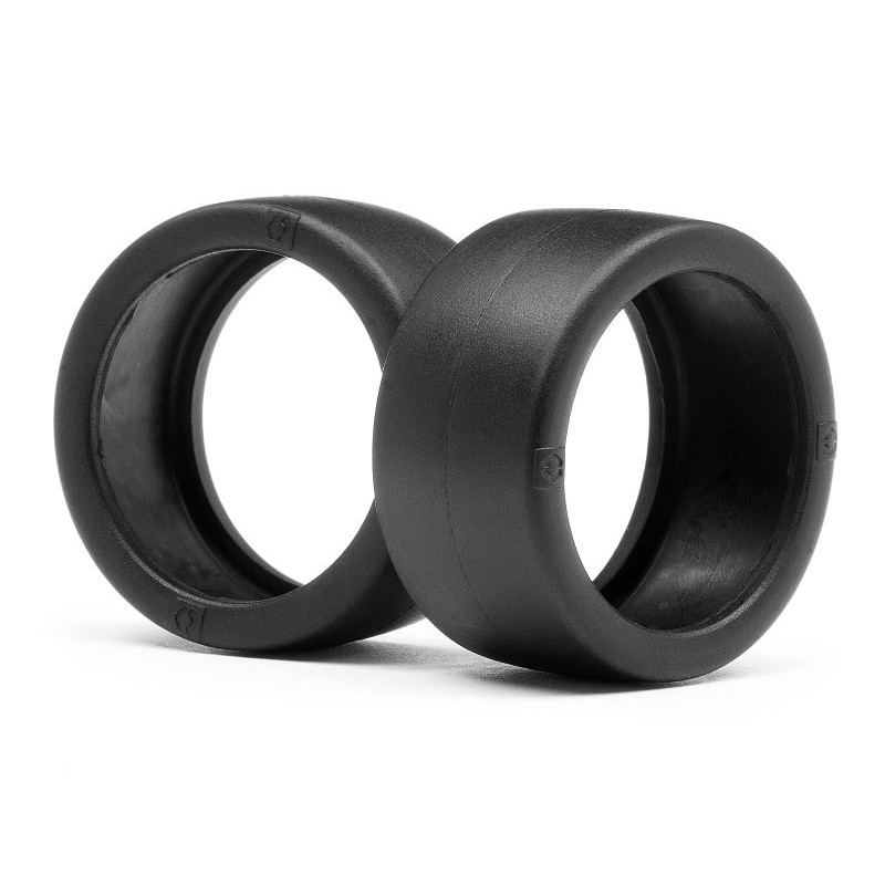 HPI RACING Opony / Tire 36x17.5mm, twardość D, 4szt. do Micro RS4 1/18