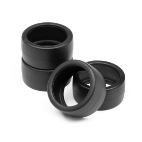 HPI RACING Opony / Tire 36x17.5mm, twardość D, 4szt. do Micro RS4 1/18