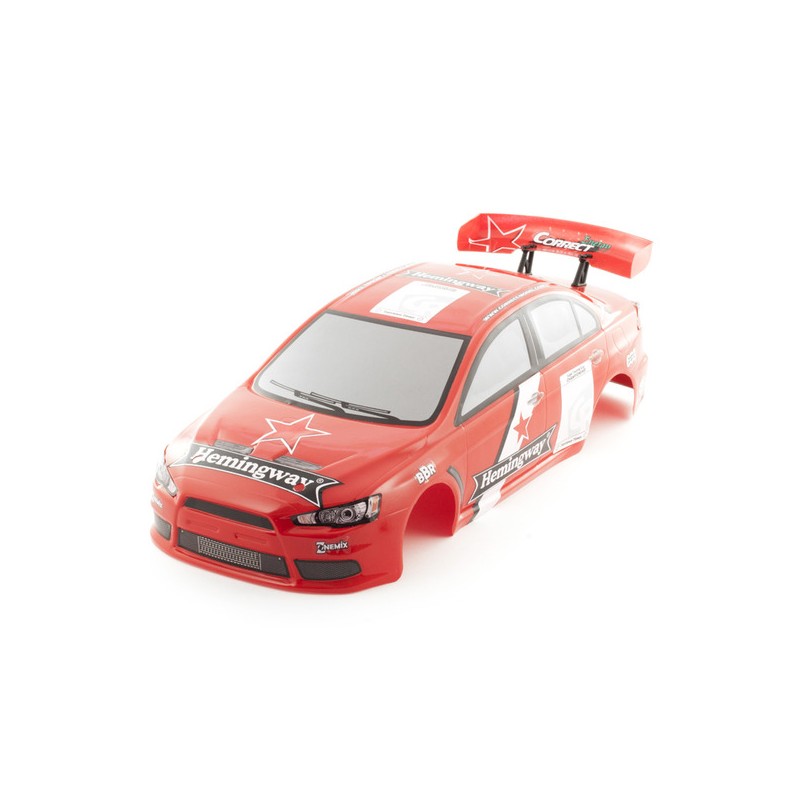 CORRECT MODEL Karoseria / buda - MITSUBISHI (czerwony) 1:10
