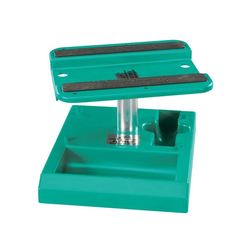 DURATRAX  Stacja robocza, podstawka do aut w skali 1/8 1/10 1/12 (zielona)