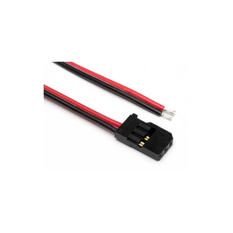 EDIT Wtyk JR z przewodami / Battery Lead 22AWG