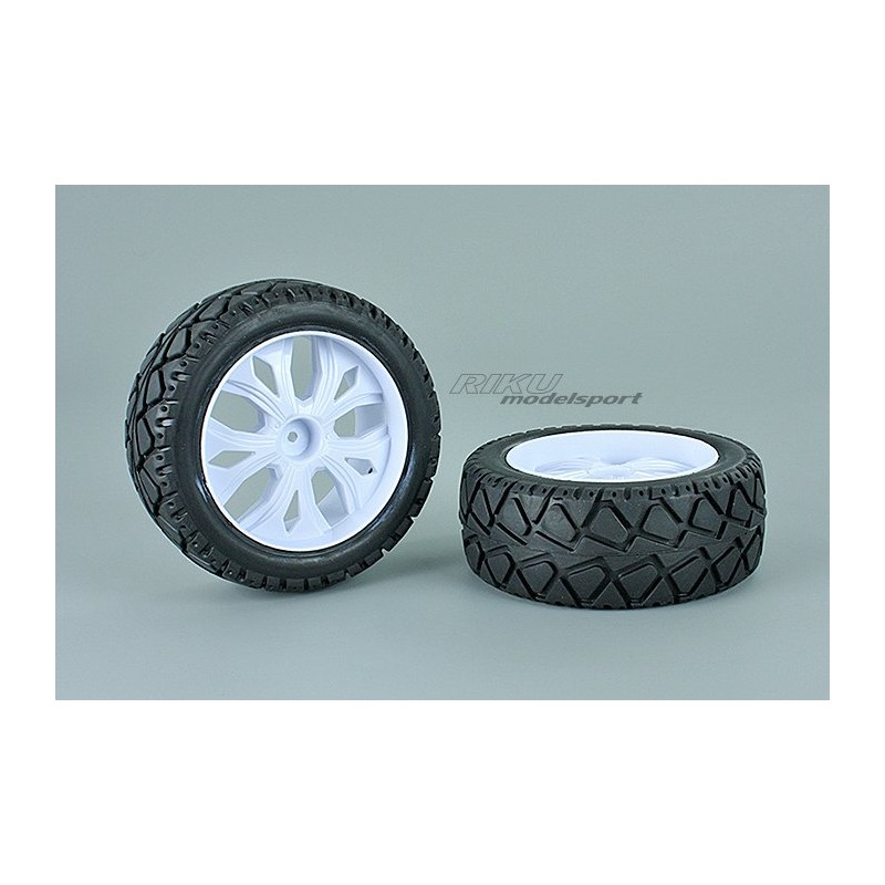 BSD RACING Koła 2szt. (Białe) 