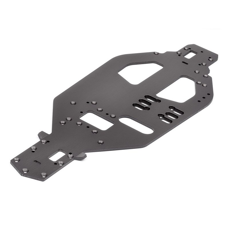 HPI RACING MAIN CHASSIS (GUNMETAL)
