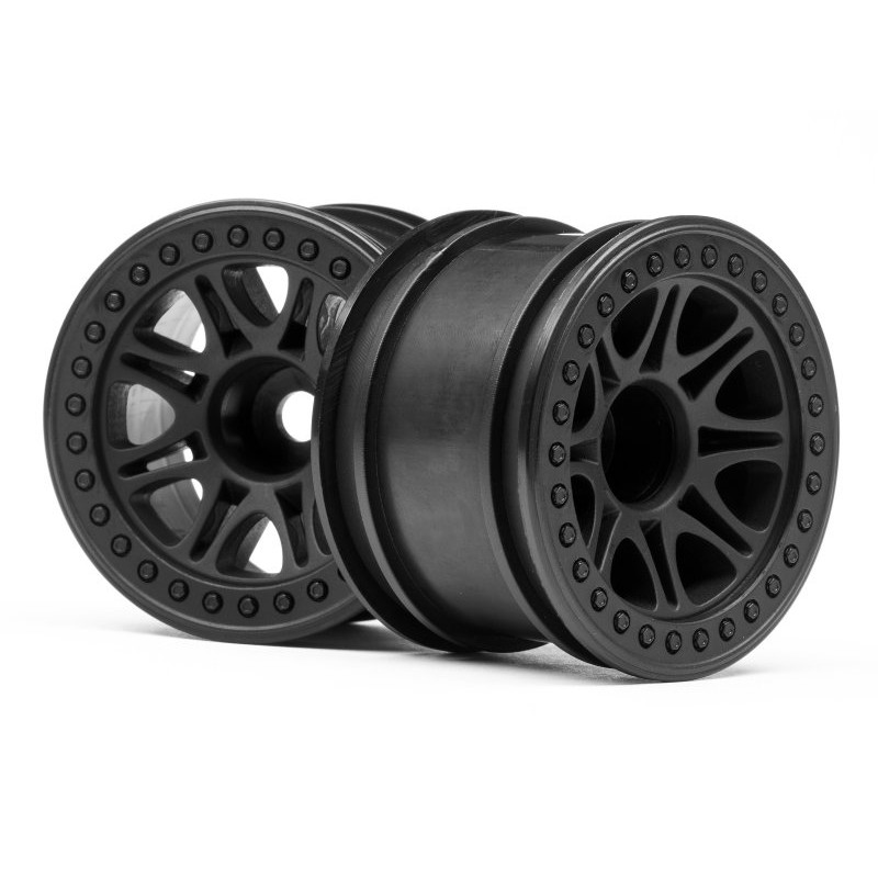 HPI RACING Koła SPLIT 8 TRUCK WHEEL (BLACK/2PCS)