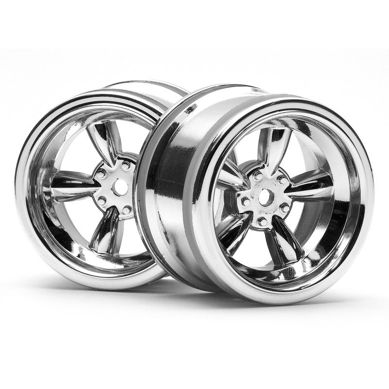 HPI RACING Koła VINTAGE WHEEL CC TYPE 31MM CHROME(6MM OFFSET/2PCS)