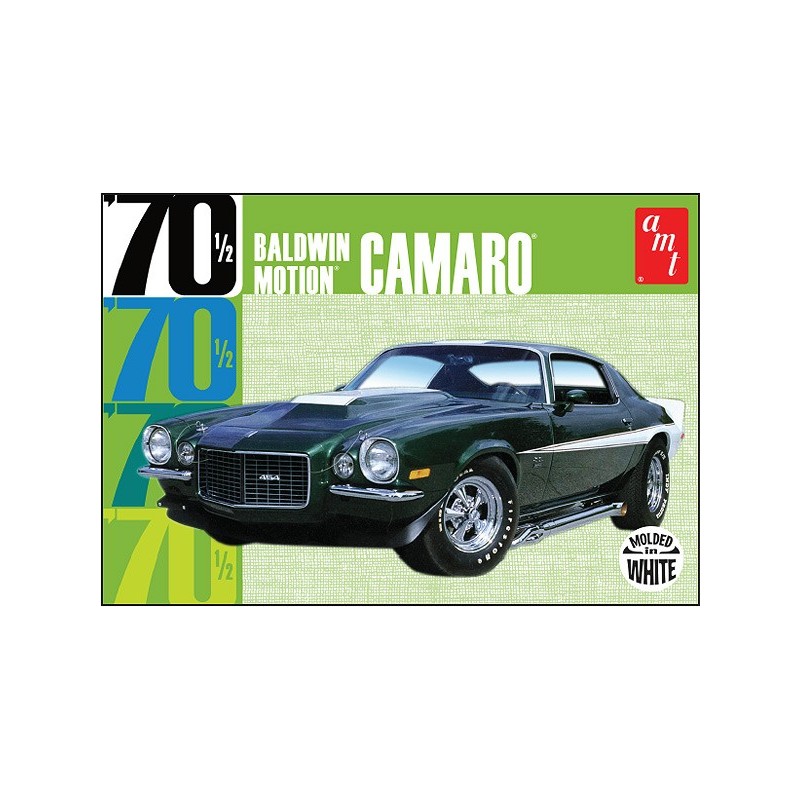 AMT Model plastikowy - Baldwin Motion 1970 Chevy Camaro - Ciemny zielony 1/25