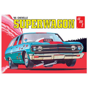 AMT Model plastikowy - 1965 Chevy Chevelle Super Wagon 1/25