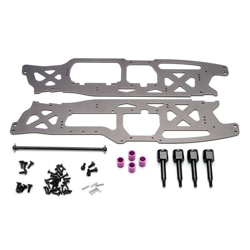 HPI RACING Rama wydłużona / WHEELBASE CONVERSION SET FOR SAVAGE FLUX (ALU 6061)