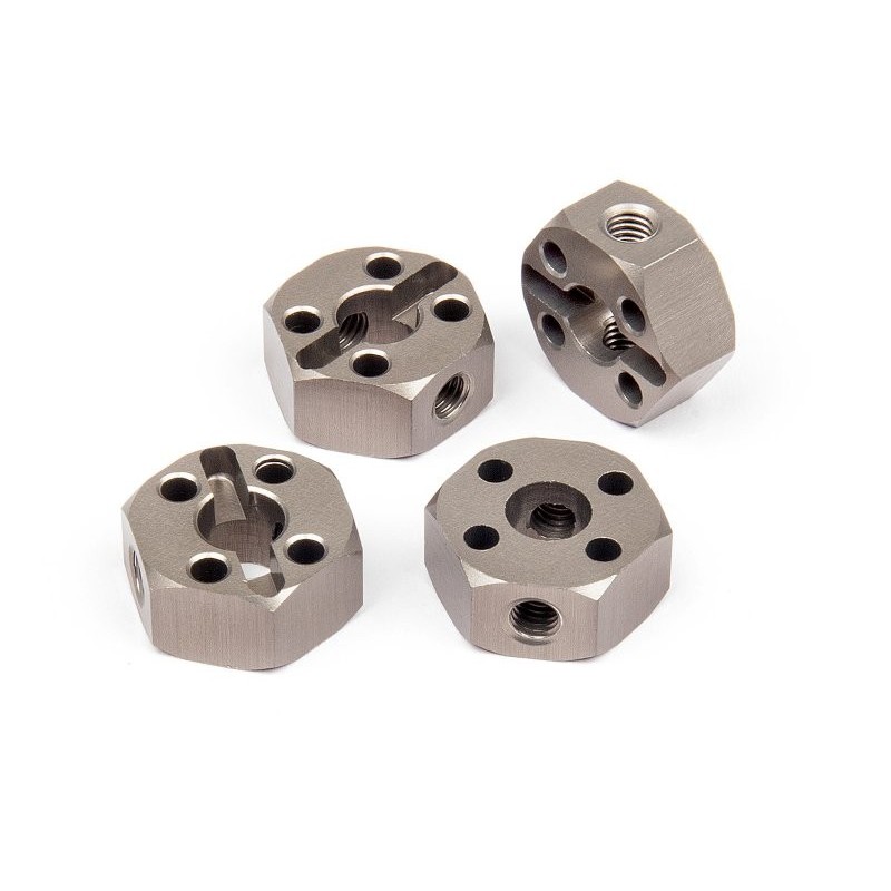 HPI RACING ALUMINUM LOCKING HEX WHEEL HUB (12mm/4pcs)