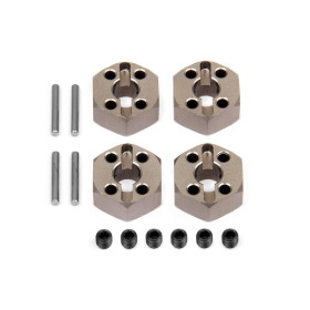 HPI RACING ALUMINUM LOCKING HEX WHEEL HUB (12mm/4pcs)