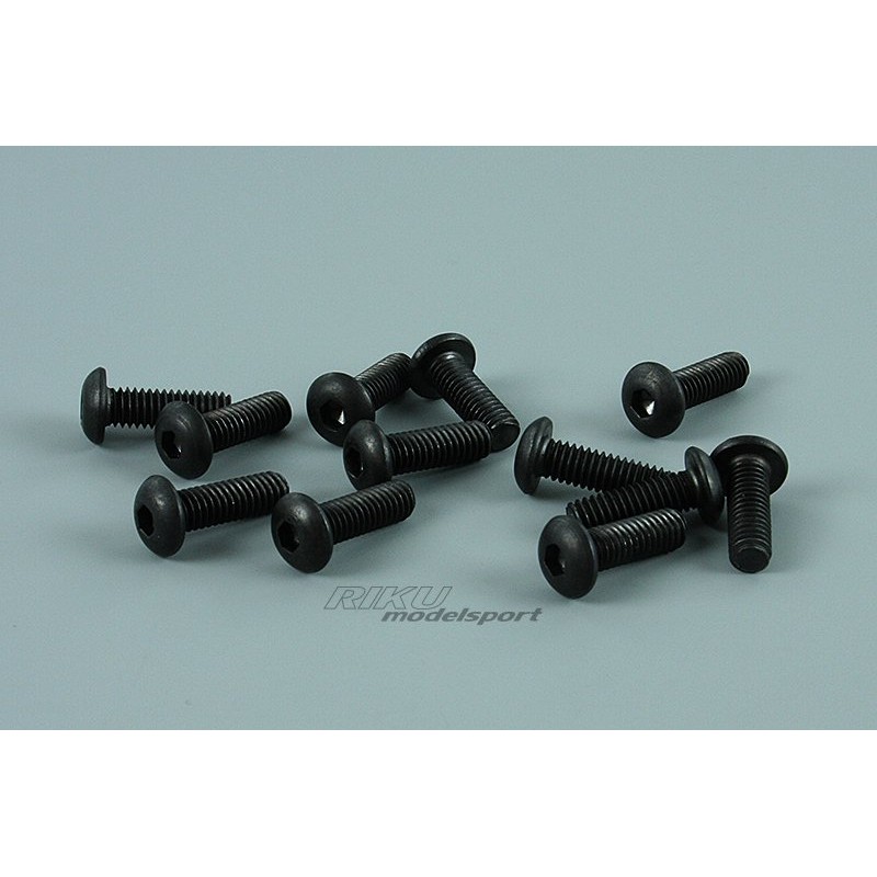 BSD RACING Komplet śrub 4 x 12mm