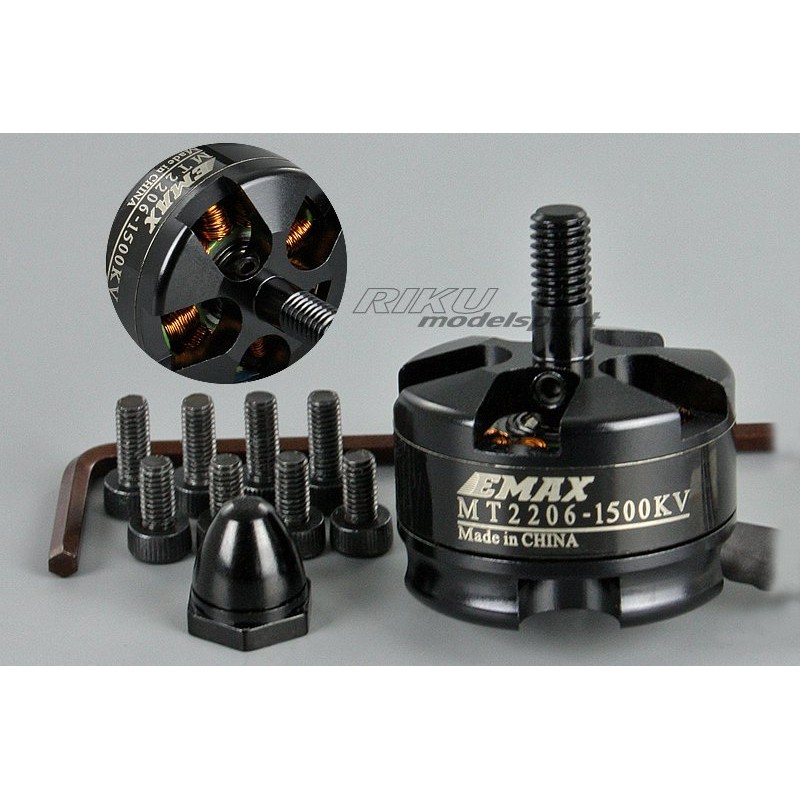 EMAX Silnik MT2206 CCW 1500kV 182W - ciąg 630g