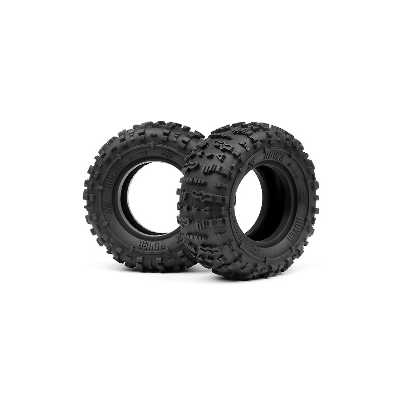 HPI RACING HB ROVER 1.9 TIRE (Red/Rock Crawler/2pcs)