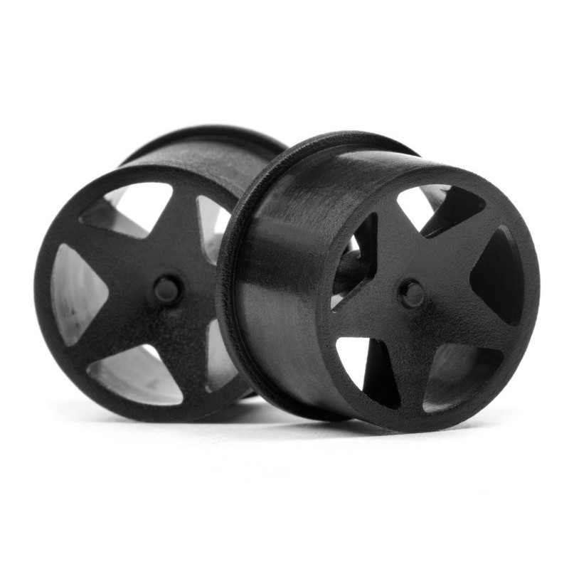 HPI RACING Q32 SUPER STAR WHEEL SET (BLACK/4PCS)
