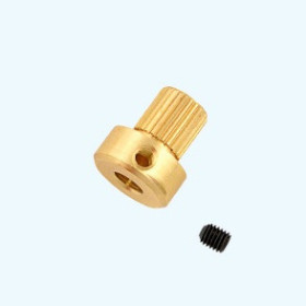RABOESCH Mosiężny łącznik wału / silnika 2,3 mm