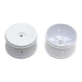 TEAM ASSOCIATED 61mm Rear Buggy Wheel, white