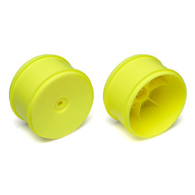 TEAM ASSOCIATED 61mm Rear Buggy Wheel, yellow
