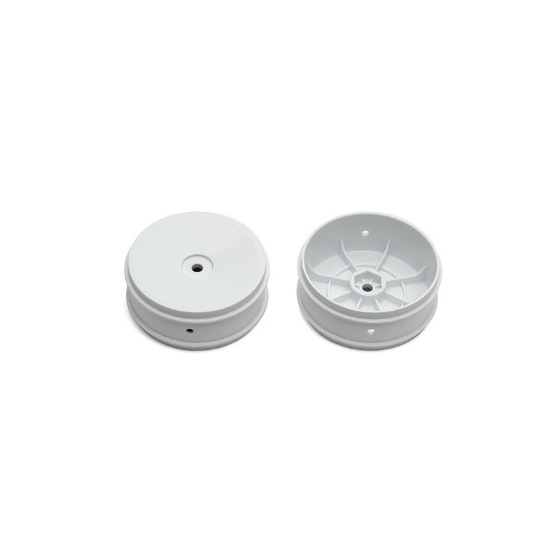 TEAM ASSOCIATED 61mm Front 2WD Buggy Wheel, white